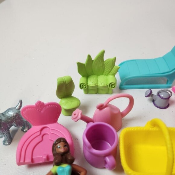 Barbie Doll House Miniatures Accessories Toys Suitcase Shoes Horse Saddle Dolls - Picture 6 of 12